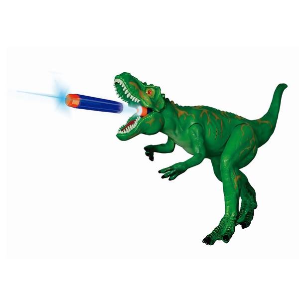 Lançador De Carrinho Dinossauro T Rex 2 Carros Brinquedo Bbr
